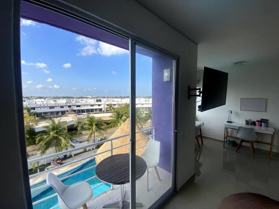 Home & Office Cancun Pool 외부 사진