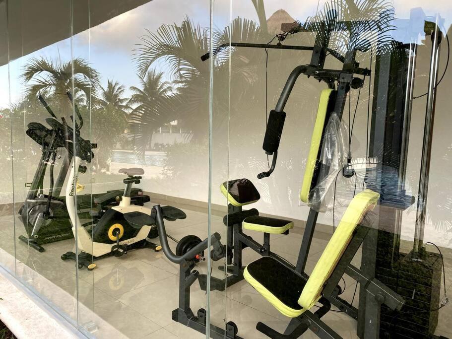Home & Office Cancun Pool 외부 사진